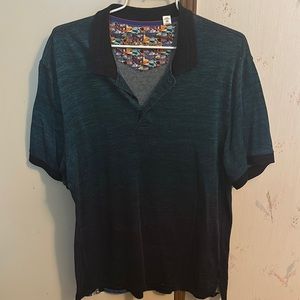 Robert Graham Polo Shirt with Textured Knit